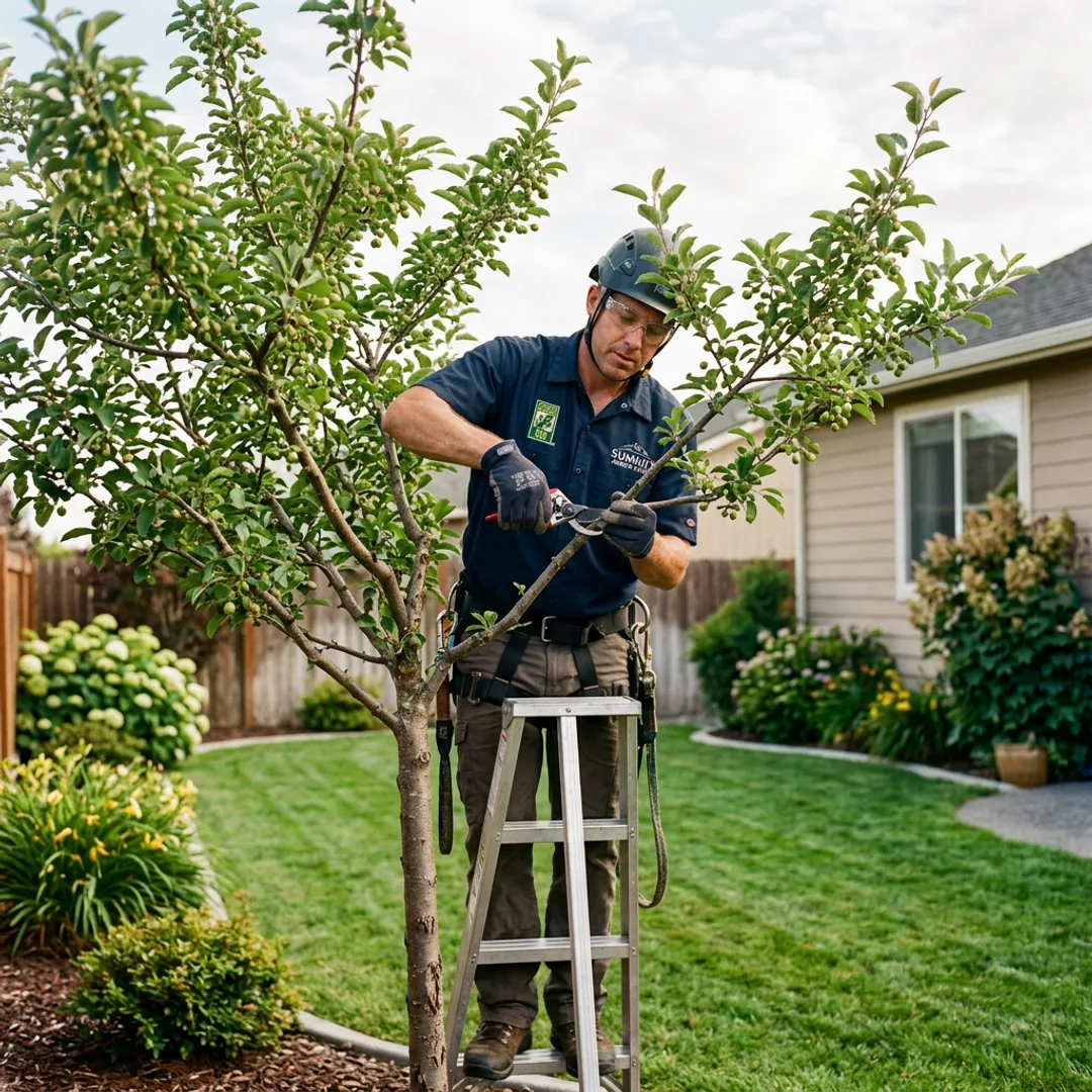 Small Tree Trimming
